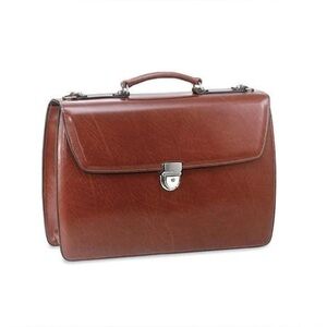 Jack Georges Elements Triple Gusset Flap Over Briefcase